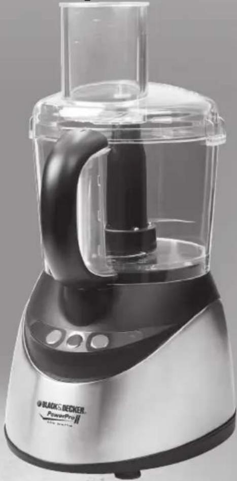 BLACK & DECKER FP1550SDC - à 10 tasses en - 1