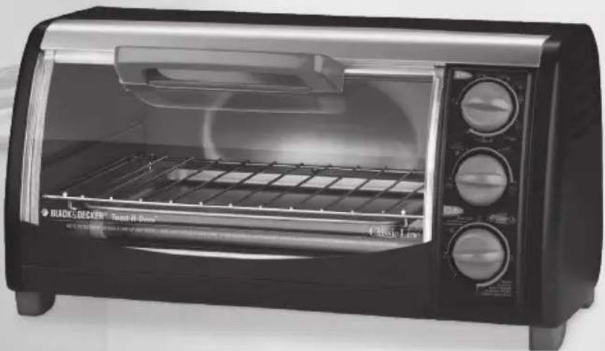 BLACK & DECKER TRO490WC - Four pour comptoir - 1