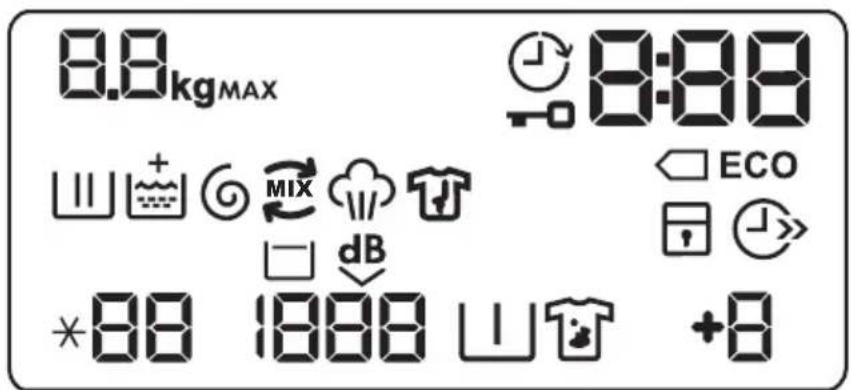 ELECTROLUX WASL5T300 - Affichage - 1
