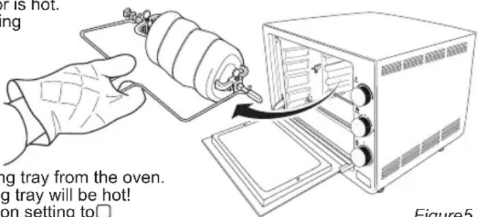 BESTRON AGL300 - OPERATION - Using the roasting spit - 2
