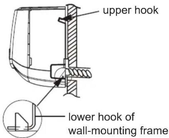 Klarstein 10029708 - Step 9: hang the indoor unit - 2