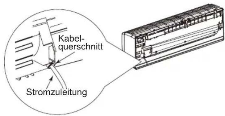 Klarstein 10029708 - Schnitt 7: Verbindung der Leitungen mit den Innengerät - 2