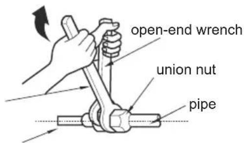 Klarstein 10029708 - Step 5: connect the pipe of indoor unit - 2