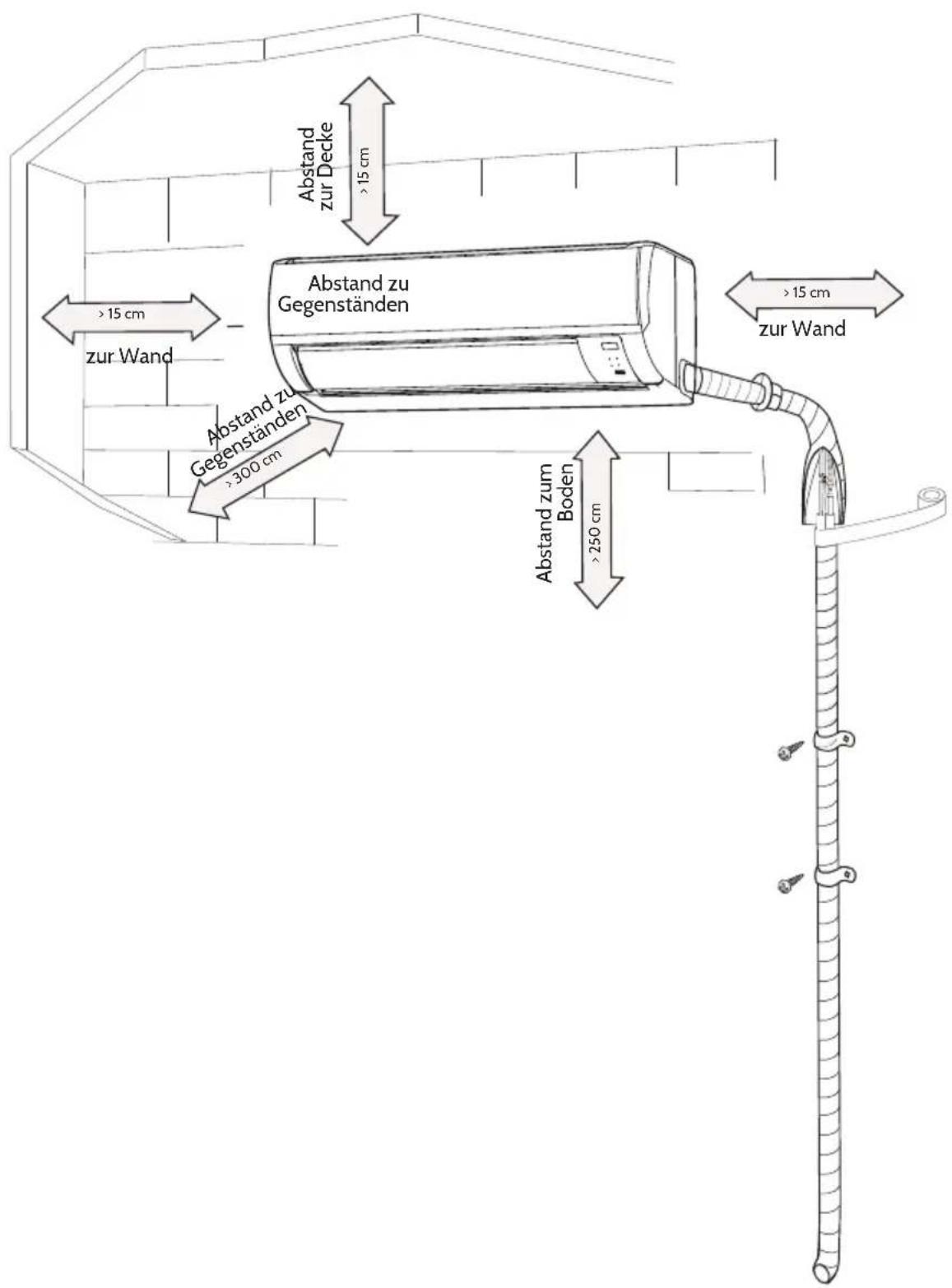 Klarstein 10029708 - Montageanleitung (nur für den Installateur) - 1