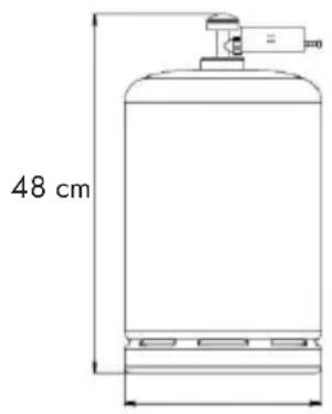 Klarstein Tomahawk - Vymena plynovej flase - 1