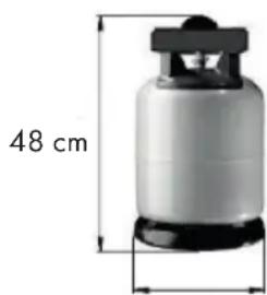 Klarstein Tomahawk - Vymena plynovej flase - 2