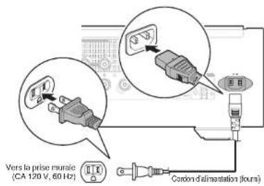 MARANTZ PM10 - Connexion du cordon d'alimentation - 1