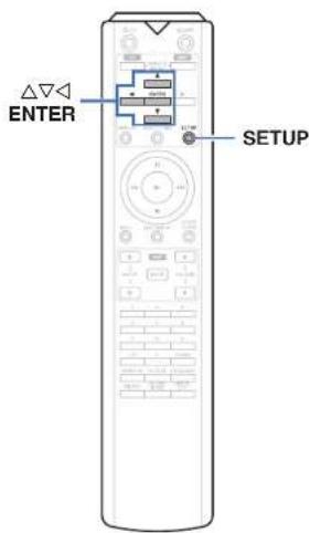 MARANTZ PM10 - Fonctionnement du menu - 1