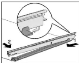 Atag KD80140CDN - Uittrekrails - 2