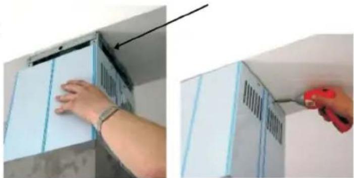AMICA OWS 952 T - G) Fixing Internal Chimney - 1