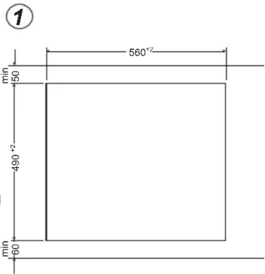 AMICA EC 744 000 C - Montage der Platte - 1
