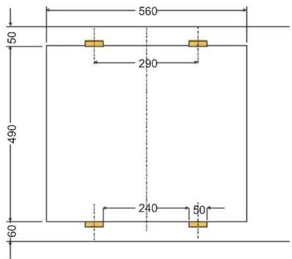 AMICA EC 744 000 C - Instalácia dosky - uchyt PG4* - 4