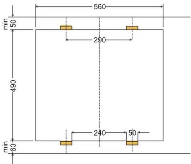 AMICA EC 744 000 C - Montage van de kookplaat in het werkblad van keukenmeubel PG4** - 4