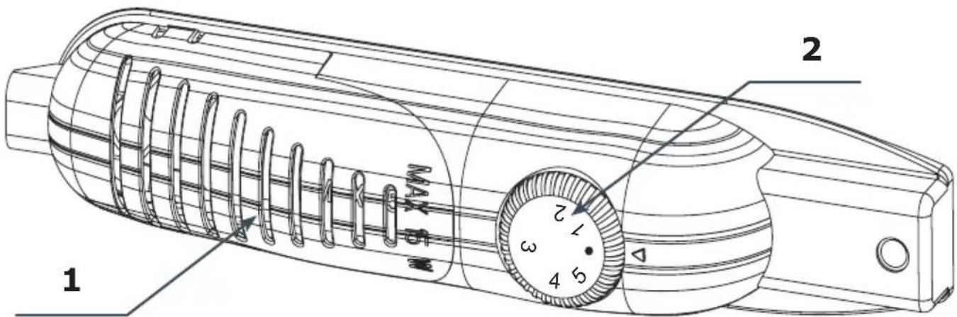 AMICA KGCL 387 050 E - Appliance controls - 1