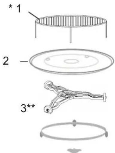 AMICA EBC 841 600 E - TURNTABLE INSTALLATION - 1