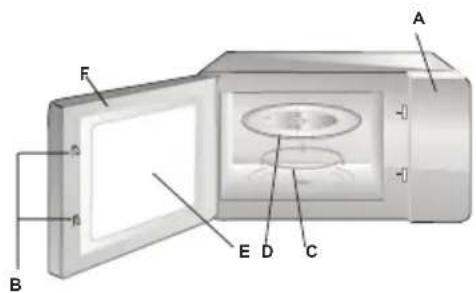 AMICA EBC 841 600 E - Grilling rack 1\* - 1