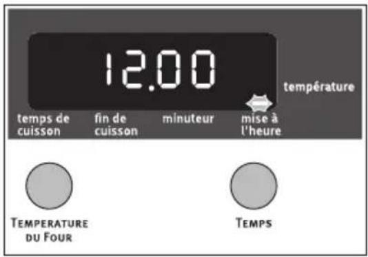 ARTHUR MARTIN ELECTROLUX FE 3414 NG - Régler et modifier l'heure du jour - 1