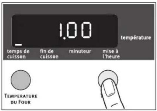 ARTHUR MARTIN ELECTROLUX FE 3414 NG - Temps de cuisson et Fin de cuisson combinées - 2