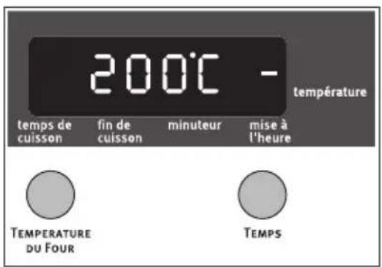 ARTHUR MARTIN ELECTROLUX FE 3414 NG - Indicateur de Chauffage rapide - 1