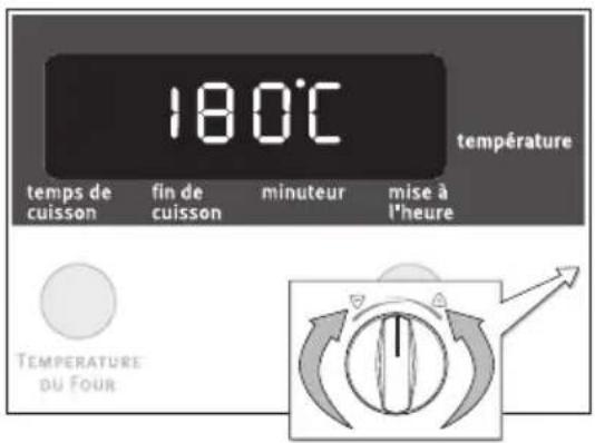 ARTHUR MARTIN ELECTROLUX FE 3414 NG - Modifier la température du four - 1