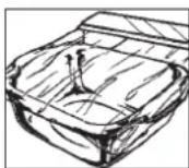 ARTHUR MARTIN ELECTROLUX EM2612U - MATIERES PLASTIQUES - 2