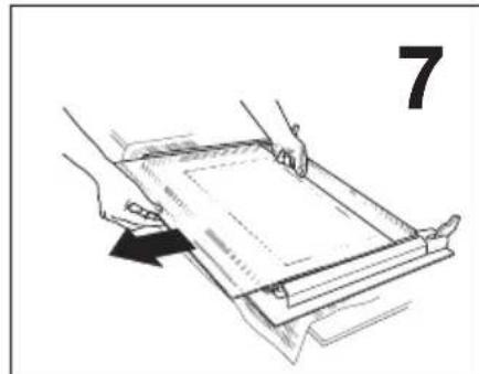 ARTHUR MARTIN ELECTROLUX EKM607702W - Porte vitrée du four - 5