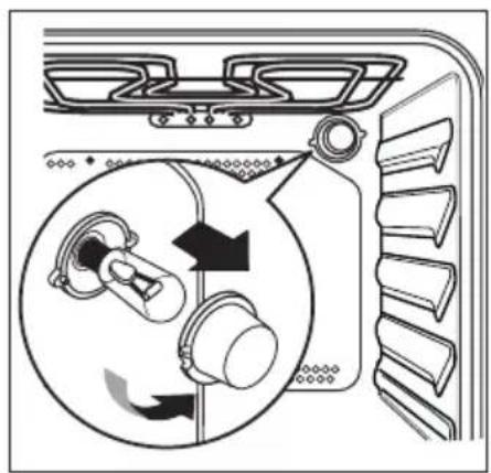 ARTHUR MARTIN ELECTROLUX EKM607702W - Débranche l'appareil de l'alimentation, avant de remplacer l'ampoule. - 1