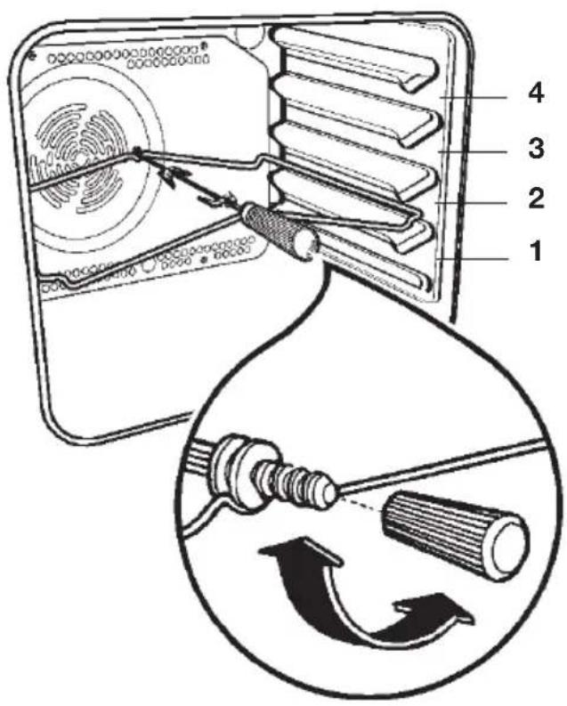 ARTHUR MARTIN ELECTROLUX EKM607702W - Pour sortir la piece : - 1