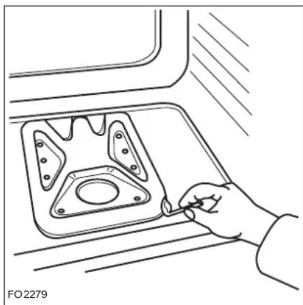 ARTHUR MARTIN ELECTROLUX CZ7600MCX - L'éclairage de four - 2