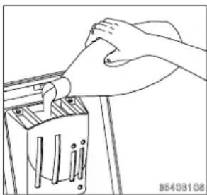 ARTHUR MARTIN ELECTROLUX AW 1039T - Dosage de la lessive - 1