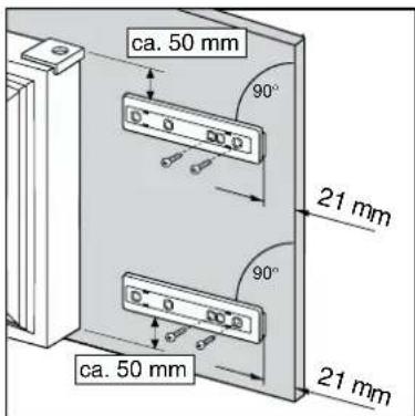 ARTHUR MARTIN ELECTROLUX AUN 1271 - Instructions pour l'encastrement - 8