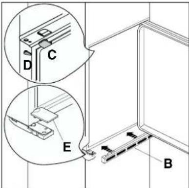 ARTHUR MARTIN ELECTROLUX AUN 1271 - Instructions pour l'encastrement - 5