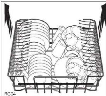 ARTHUR MARTIN ELECTROLUX ASF 1649 - Pour remettre le panier en place: - 4