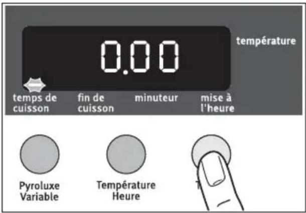 ARTHUR MARTIN ELECTROLUX AOC 45040 K - Temps de cuisson|→| - 1