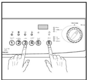 ARTHUR MARTIN ELECTROLUX ADC 5310 - Pour mémoriser le réglage: - 1