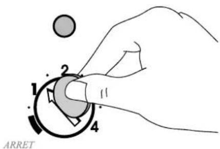 ARTHUR MARTIN ELECTROLUX ACM 2654 - RéGLAGE DE LA TEMPERATURE - 1