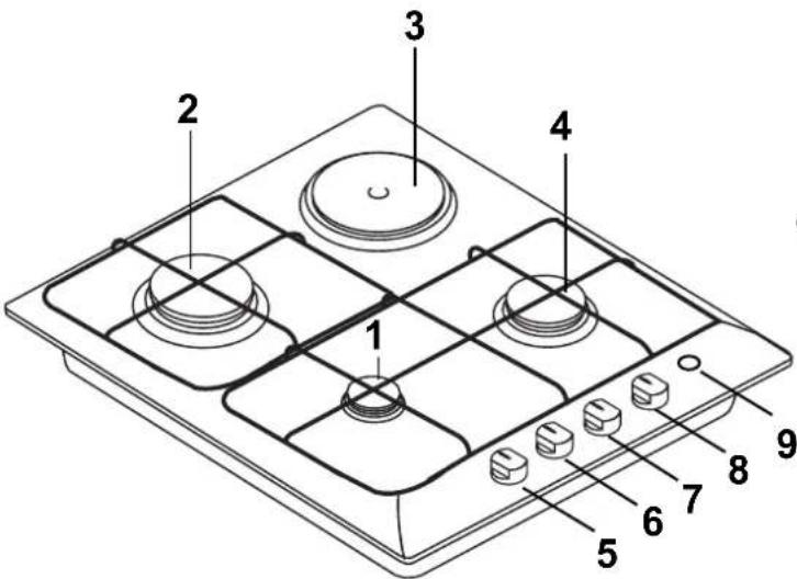 ARTHUR MARTIN ELECTROLUX TG4018T - Modèle TM 3018 - 1