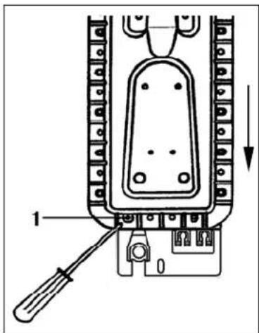 ARTHUR MARTIN ELECTROLUX G5714CCW - Réglage du débit réduit du brûleur de four - 1