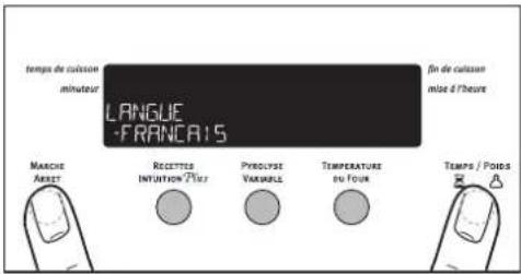 ARTHUR MARTIN ELECTROLUX FE 6681 X - Sélection de la langue - 2
