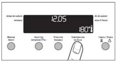ARTHUR MARTIN ELECTROLUX FE 6681 X - Afficher la température - 1