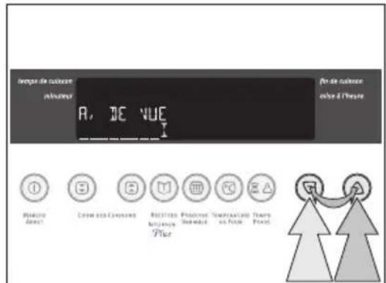 ARTHUR MARTIN ELECTROLUX FE 6471 NG - Réglage de la luminosité de l'affichage. - 3