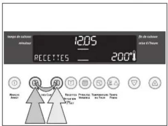 ARTHUR MARTIN ELECTROLUX FE 6471 NG - Activer la Fonction four - 1