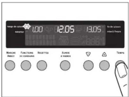 ARTHUR MARTIN ELECTROLUX FE 6467 - Utilisation combinée des fonctions temps de cuisson et fin de cuisson - 2
