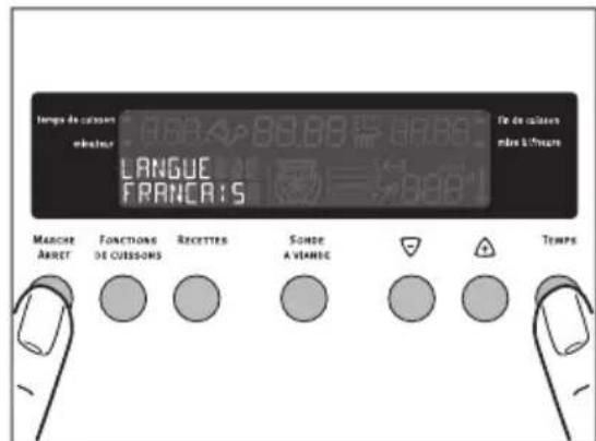 ARTHUR MARTIN ELECTROLUX FE 6467 - Sélection de la langue - 4