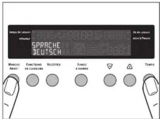 ARTHUR MARTIN ELECTROLUX FE 6467 - Sélection de la langue - 2