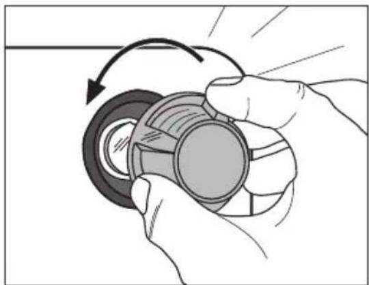 ARTHUR MARTIN ELECTROLUX FE 6467 - Remplacer la lampe du four / nettoyer le verre de protection - 1