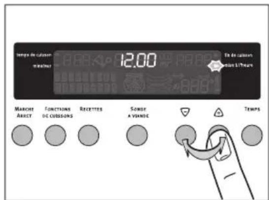ARTHUR MARTIN ELECTROLUX FE 6467 - Régler et modifier l'heure du jour - 3