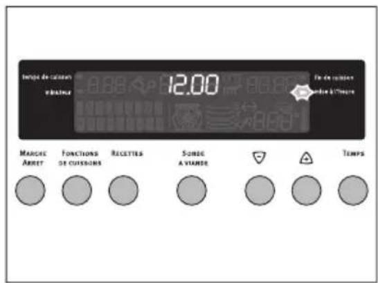 ARTHUR MARTIN ELECTROLUX FE 6467 - Régler et modifier l'heure du jour - 2