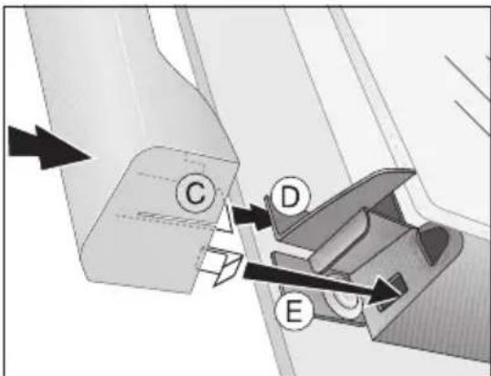 ARTHUR MARTIN ELECTROLUX FE 6467 - Montage des vitres de la porte - 5