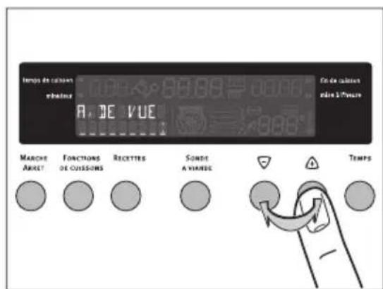 ARTHUR MARTIN ELECTROLUX FE 6467 - Réglage de la luminosité de l'affichage. - 3